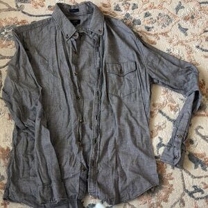 J. Crew Black and White Houndstooth Shirt